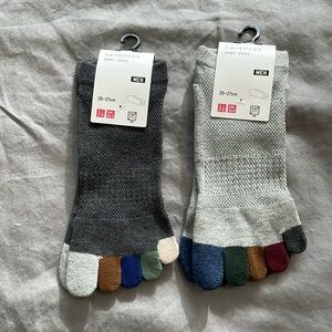 Japanese Individual Toe Ankle Socks - New